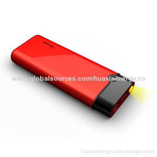 High-capacity 10,800mAh Power Bank with 5V/1A, 5V/2.1A Output